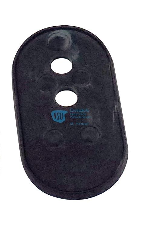 Tail light pad oval moped