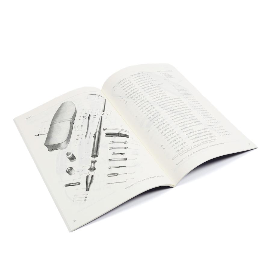 Spare parts catalogue for DKW Hummel type 115 and 155