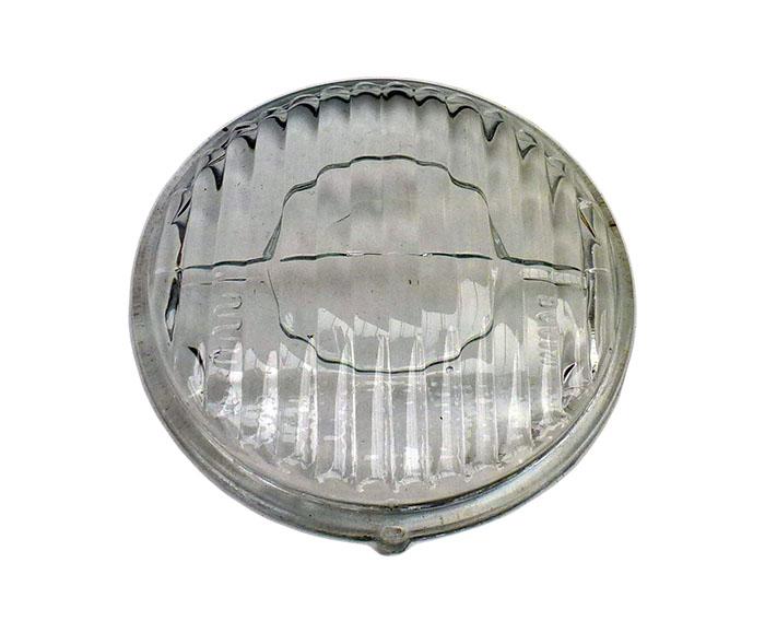 Moped headlight lens (light emission 78mm)