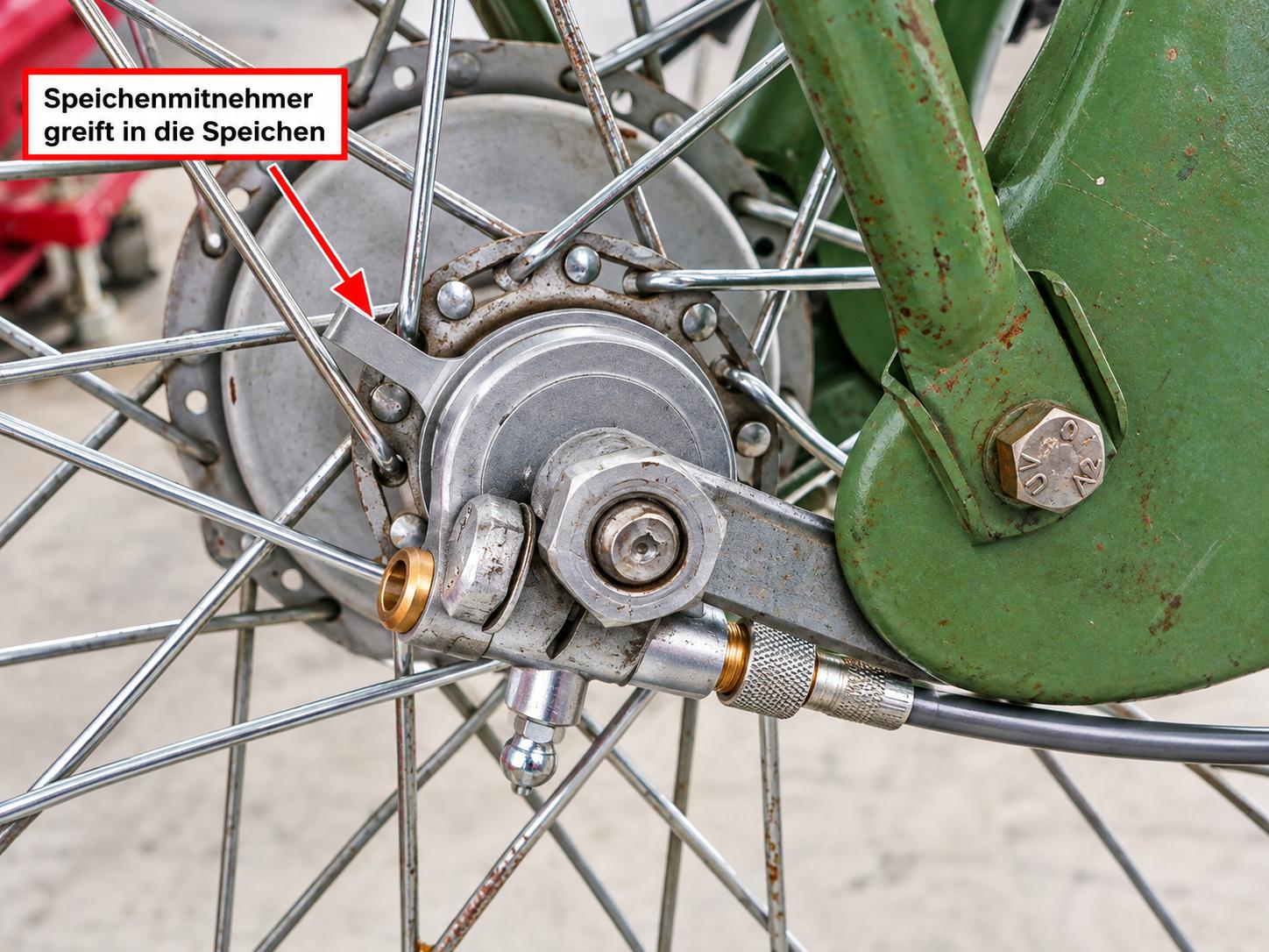 Speedo drive 26" with spoke driver