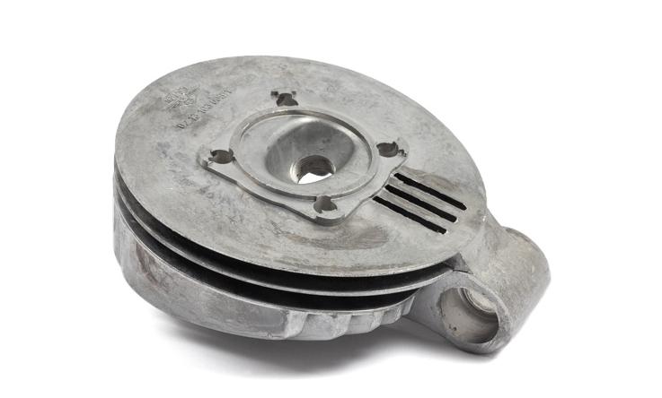 Cylinder head for Sachs 50/2 and 50/3, with membrane