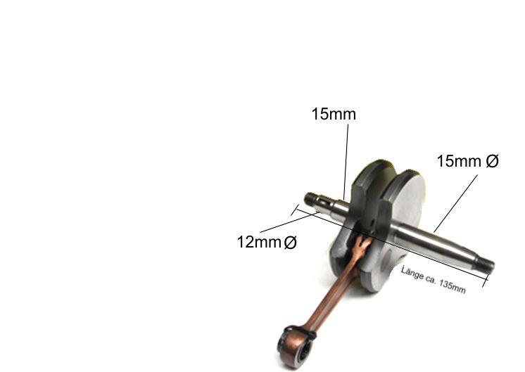 Sachs Kurbelwelle 2 / 3 Gang