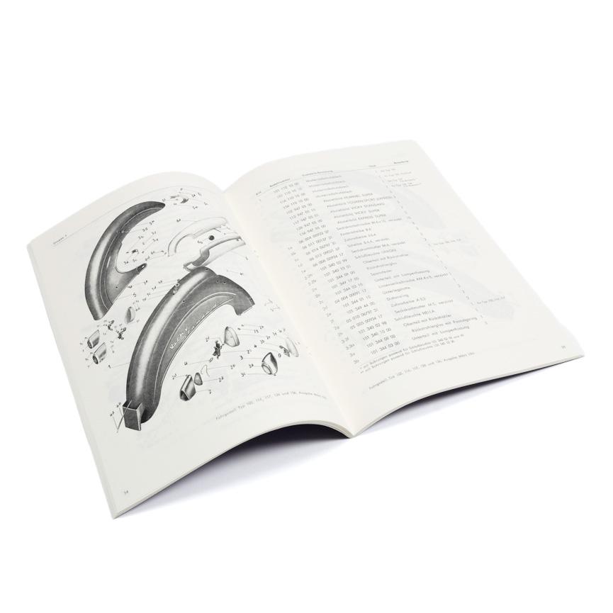 Spare parts catalogue for two-wheeler Union Type 102/116/117/126/156