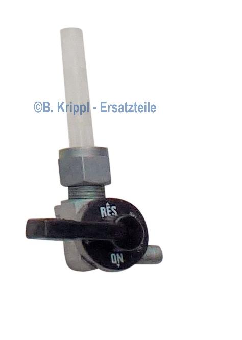 Petrol tap M12 X 1, outlet right Hercules and others
